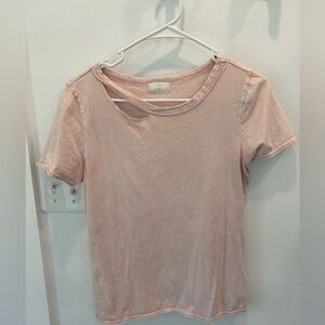 t.la women’s pink tee